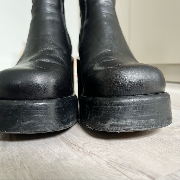 L’intervalle Banton Black Leather Boots EU 37 - Picture 8 of 8